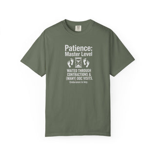 Patience Master Level Shirt | New Dad Labor Contractions Tee (Est 2026)