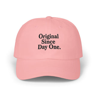 Original Since Day One Embroidered Cap – Unisex Classic Minimal Style