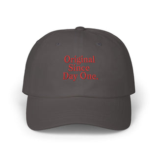 Original Since Day One Embroidered Cap – Unisex Classic Minimal Style