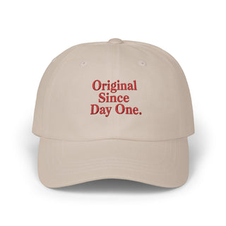 Original Since Day One Embroidered Cap – Unisex Classic Minimal Style
