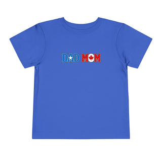 Dad Mom Toddler Shirt, Somali Dad Canadian Mom Tee, Mixed Heritage Toddler Shirt, Somalia Canada Pride Gift for Kids
