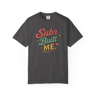 Sabr Built Me Shirt Inspirational Faith Gift Motivational Retro Graphic Tee