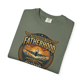 New Dad Shirt, Prepared for Fatherhood Landing Tee (Est. 2026)