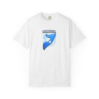 Somalia Map Flag Shirt, Somali Pride T-Shirt, Vintage Somalia Star Design, Somali Heritage Gift, Africa Country Patriotic Tee