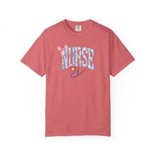 Floral Nurse Shirt, Girly Nurse Tee, RN LPN Shirt,  NICU ER Shirt,  School Nurse, New Nurse Gift