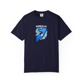 Somalia Map Flag Shirt, Somali Pride T-Shirt, Vintage Somalia Star Design, Somali Heritage Gift, Africa Country Patriotic Tee
