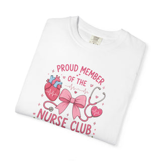 Cardiac Nurse Shirt Proud Member of the Nurse Club Tee Cardiac Nurse Gift RN LPN Heart Nurse Shirt Nurse Appreciation Gift