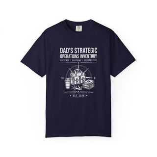 Dad's Strategic Operations Inventory Shirt, First Time Father Gift, Daddy Est 2026 Tee