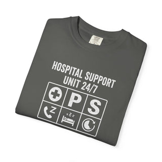 New Dad Hospital Support Unit Tee, First Time Father Labor Delivery Shirt