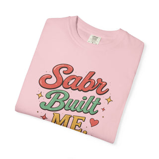 Sabr Built Me Shirt Inspirational Faith Gift Motivational Retro Graphic Tee