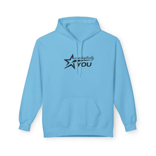 Unapologetically You Hoodie Inspiring Star Design Gift Pullover