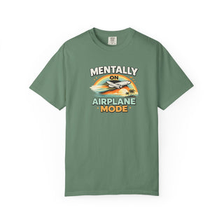Airplane Shirt, Mentally on Airplane Mode Travel Shirt for Aviation Lovers