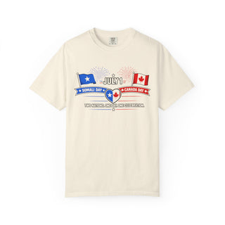 Two Nations One Day One Celebration Somalia Canada Day July 1 Shirt