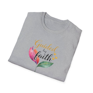 Guided by Faith Floral Sweatshirt, Inspirational Spiritual Shirt for Women Gift