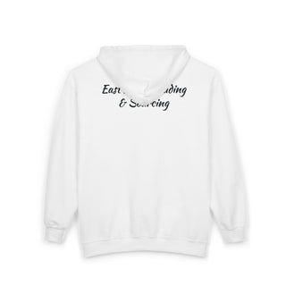 East Africa Trading & Sourcing Zip Hoodie — 东非贸易与采购 Full‑Zip Hooded Sweatshirt