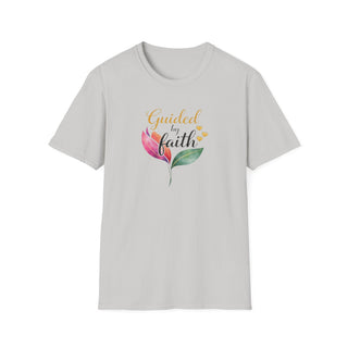 Guided by Faith Floral Sweatshirt, Inspirational Spiritual Shirt for Women Gift