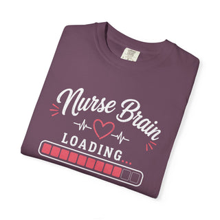 Funny Nurse Brain Loading Shirt, Cute RN Nurse Tee, Medical Worker Gift Tee