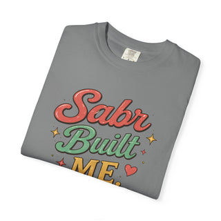 Sabr Built Me Shirt Inspirational Faith Gift Motivational Retro Graphic Tee