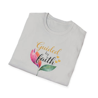 Guided by Faith Floral Sweatshirt, Inspirational Spiritual Shirt for Women Gift