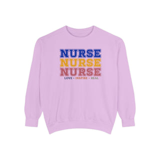 Retro Nurse Sweatshirt ER RN LPN Healthcare Worker Crewneck Hospital Nurse Sweatshirt Nurse Appreciation Gift Registered Nurse Birthday Gift