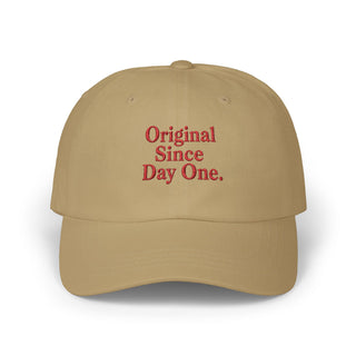 Original Since Day One Embroidered Cap – Unisex Classic Minimal Style