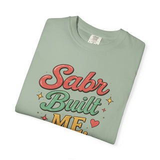 Sabr Built Me Shirt Inspirational Faith Gift Motivational Retro Graphic Tee