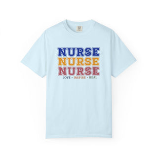 Nurse Love Inspire Heal Shirt Retro Nurse Tee RN LPN Gift Nurse Appreciation Shirt Healthcare Worker Tee Medical Professional Gift