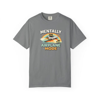 Airplane Shirt, Mentally on Airplane Mode Travel Shirt for Aviation Lovers