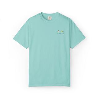 Enjoy the Little Things Embroidered Floral Aesthetic Tee
