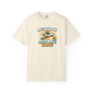 Airplane Shirt, Mentally on Airplane Mode Travel Shirt for Aviation Lovers