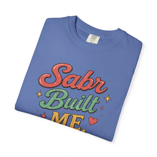 Sabr Built Me Shirt Inspirational Faith Gift Motivational Retro Graphic Tee