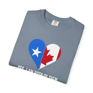 Yes I Am Both of Them Shirt, Somali Canadian Pride T-Shirt, Somalia Canada Heritage Tee, Dual Citizenship Gift, Cultural Identity Shirt, Unisex Adult Tee