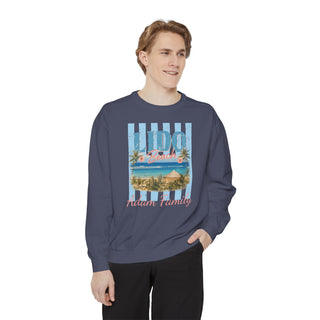 Vintage Beach Sweatshirt – Garmentdyed Palm Tree Coastal Crewneck