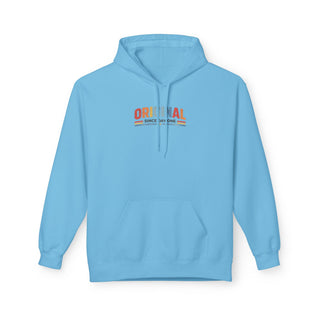 Vintage Graphic Hoodie – Soft Cotton Fleece Retro Chest Print