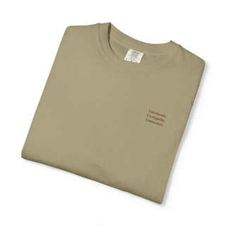 Unbothered Unstoppable Unmatched Embroidered Aesthetic Tee