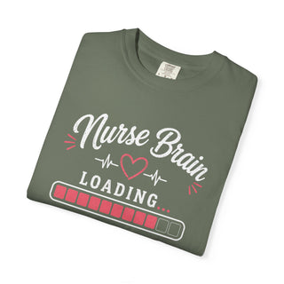 Funny Nurse Brain Loading Shirt, Cute RN Nurse Tee, Medical Worker Gift Tee