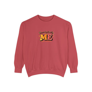 Unapologetically Me Retro Sweatshirt Inspirational Graphic Top