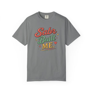 Sabr Built Me Shirt Inspirational Faith Gift Motivational Retro Graphic Tee