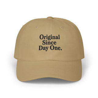 Original Since Day One Embroidered Cap – Unisex Classic Minimal Style