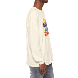 Long Sleeve T‑Shirt — "It's a Beautiful Day to Save Lives" Retro Graphic