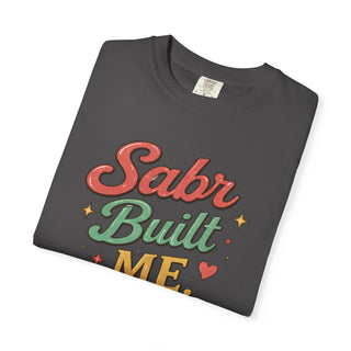 Sabr Built Me Shirt Inspirational Faith Gift Motivational Retro Graphic Tee