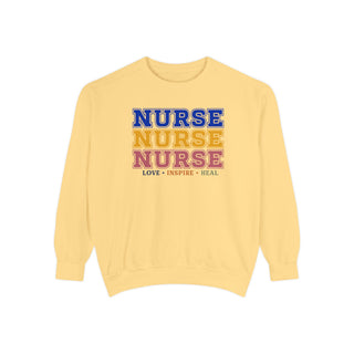 Retro Nurse Sweatshirt ER RN LPN Healthcare Worker Crewneck Hospital Nurse Sweatshirt Nurse Appreciation Gift Registered Nurse Birthday Gift