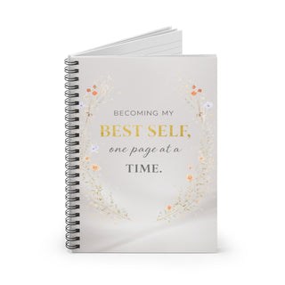 Becoming My Best Self, One Page at a Time: A Guided Growth Journal