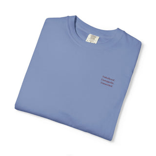 Unbothered Unstoppable Unmatched Embroidered Aesthetic Tee