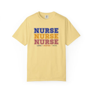 Nurse Love Inspire Heal Shirt Retro Nurse Tee RN LPN Gift Nurse Appreciation Shirt Healthcare Worker Tee Medical Professional Gift
