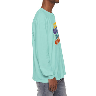 Long Sleeve T‑Shirt — "It's a Beautiful Day to Save Lives" Retro Graphic