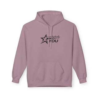 Unapologetically You Hoodie Inspiring Star Design Gift Pullover
