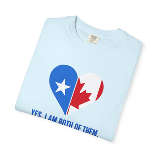 Yes I Am Both of Them Shirt, Somali Canadian Pride T-Shirt, Somalia Canada Heritage Tee, Dual Citizenship Gift, Cultural Identity Shirt, Unisex Adult Tee