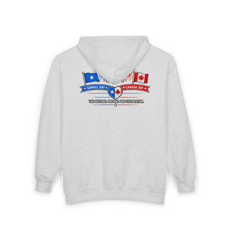 Two Nations One Day One Celebration Hoodie, Somalia Day Canada Day July 1 Gift, 1st of July Crew Hoodie, Somali Canadian Pride Sweatshirt
