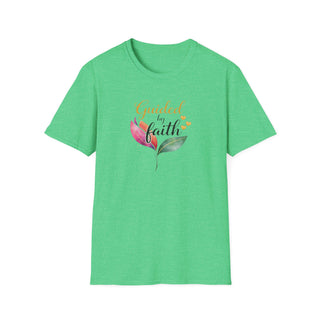 Guided by Faith Floral Sweatshirt, Inspirational Spiritual Shirt for Women Gift